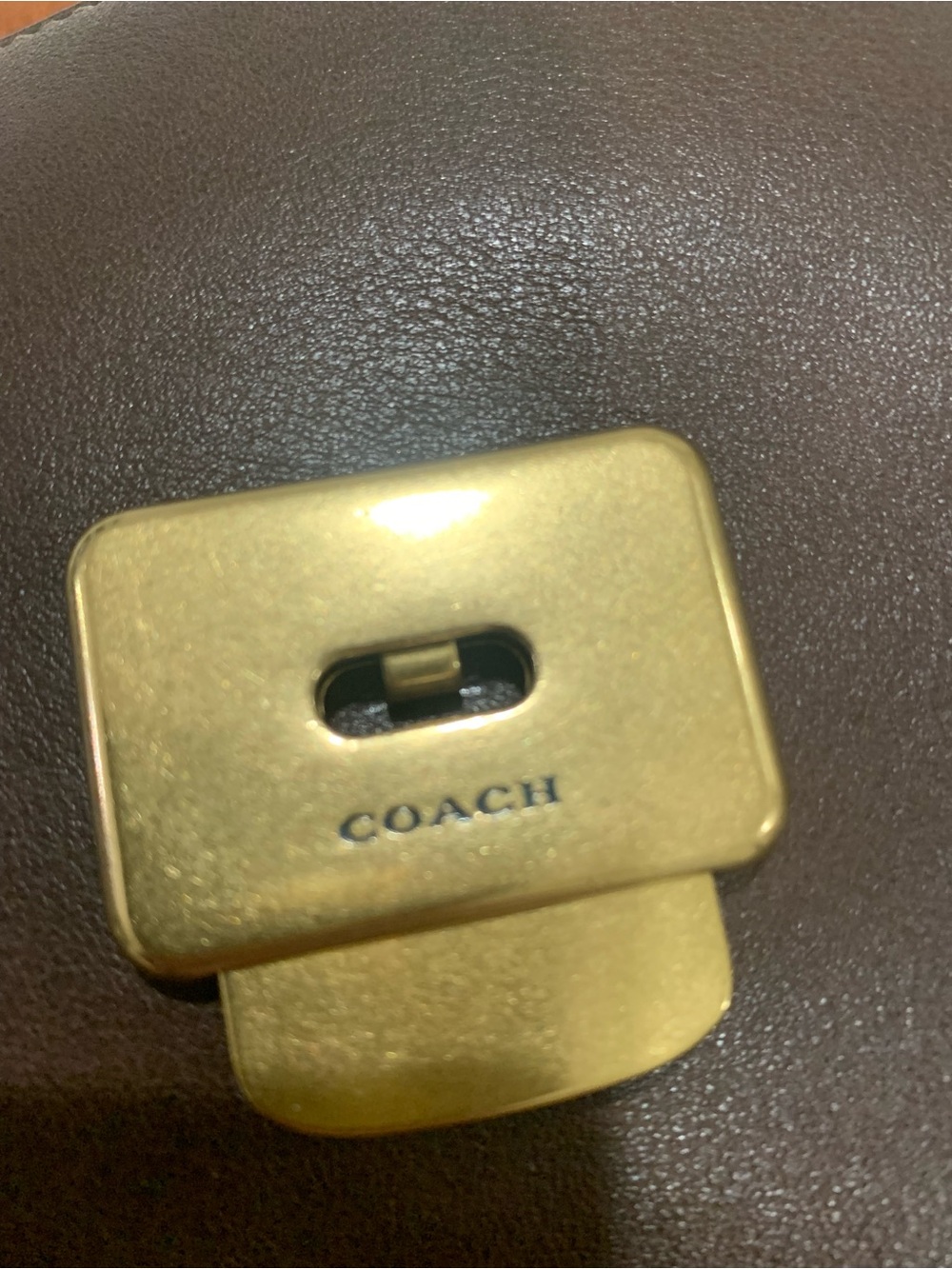 Coach Natural Grain Leather Chelsea Shoulder Bag 30 - Picture 14 of 16